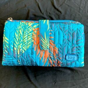 Lug Tram wallet- tropical ocean